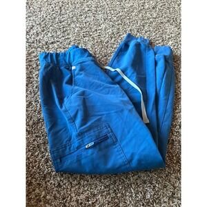 FIGS Royal Blue Jogger Scrub Pants Technical Collection Size XS